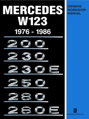 cover image of Mercedes W123 Own Work Man 1976-1986